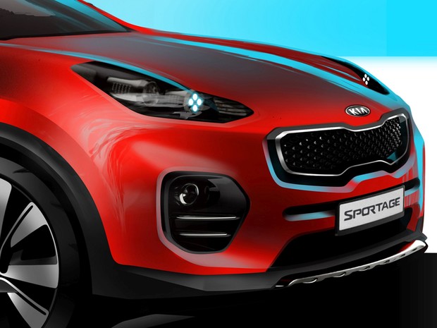 В KIA намекнули на внешность нового Sportage