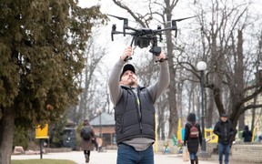 В Киеве теплопотери будут находить с помощью дронов
