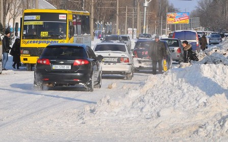 В Одесской области еще не все дороги отчистили от снега 