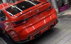В Сети появилась первая фотография новой BMW M3