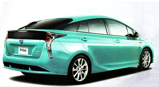 В сети появились первые изображения новой Toyota Prius