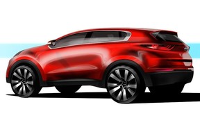 В сети появилось видео с новым Kia Sportage