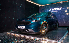 В Украине официально презентовали Kia Niro, инновационный гибридный  кроссовер