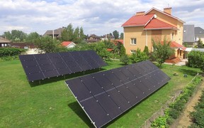 В Украине почти 12 000 семей используют солнечные панели