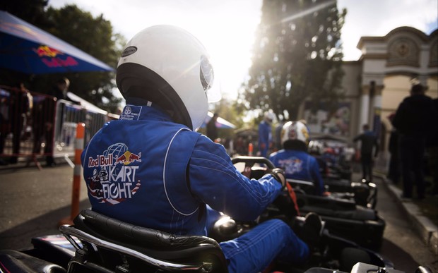 В Украине стартовало Всеукраинское соревнование по картингу Red Bull Kart Fight