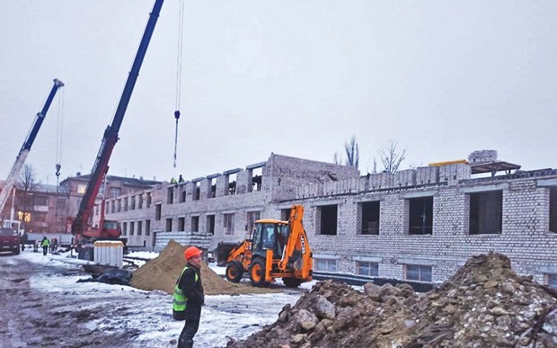 В ЖК «Воробьевы горы Pro» приступили к кладке 2-го этажа