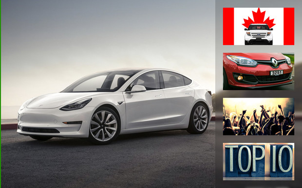 Важное за неделю: «день растаможки», о Tesla Model 3, ТОП-10 самых популярных авто в Украине и куда поехать по безвизу