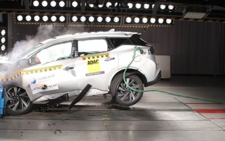 Видео: Кроссовер Nissan Murano провалил краш-тест Latin NCAP