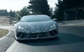 Видео: Lamborghini установит новый рекорд скорости на Нюрбургринге