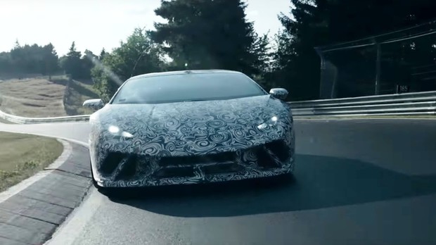 Видео: Lamborghini установит новый рекорд скорости на Нюрбургринге
