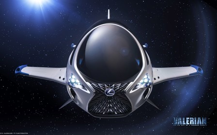 Видео: Lexus создал космический корабль для нового фильма Люка Бессона