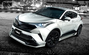 Видео: Новый Toyota C-HR получил свой первый тюнинг