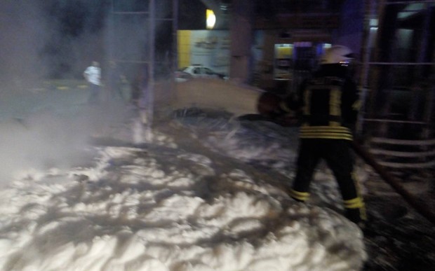 Видео: Под Киевом сгорела АЗС «БРСМ-Нафта»