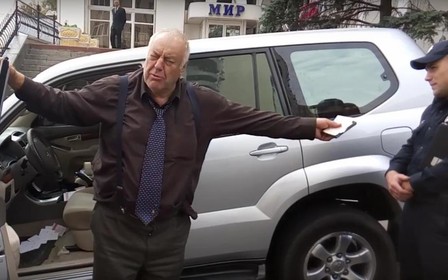 Видео: Пьяный кандидат в мэры Харькова задержан полицией