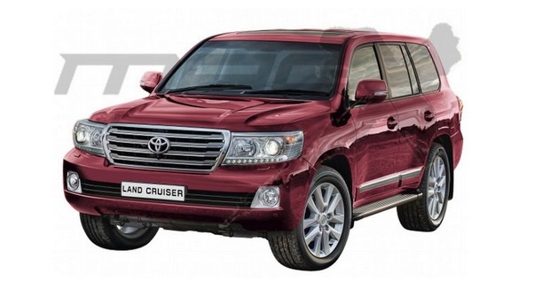 Внедорожник Toyota Land Cruiser обновился