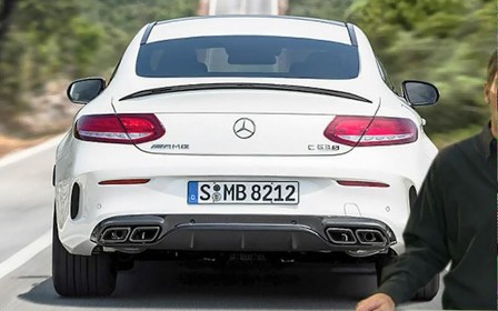 Внешний вид нового купе Mercedes AMG C63 S рассекретили до премьеры