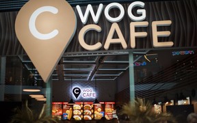 Во Львове открылось новое WOG CAFE