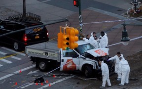 Водитель пикапа в Нью-Йорке сбил 19 велосипедистов
