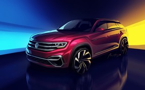 Volkswagen готов представить новый пятиместный кроссовер