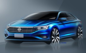 Volkswagen Jetta нового поколения: свежие фото + интерьер