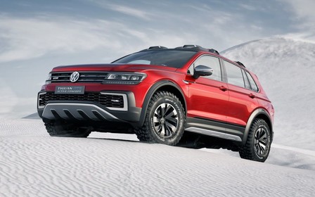 Volkswagen показал внедорожную версию кроссовера Tiguan