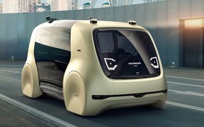 Volkswagen представил беспилотный прототип Sedric