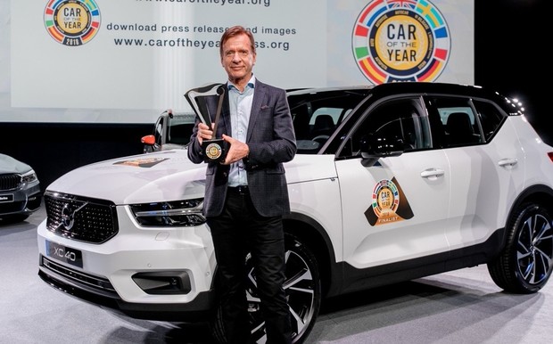 Volvo XC40 стал «Европейским автомобилем года»