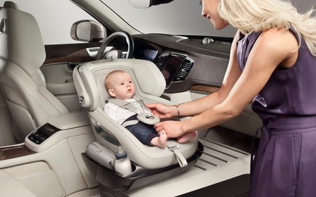 Все лучшее - детям: Volvo представили концепт детского кресла