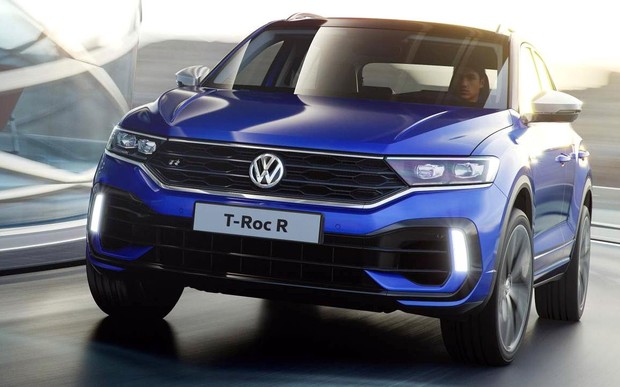 «Заряженный» Volkswagen T-Roc R не уступит в скорости Golf R