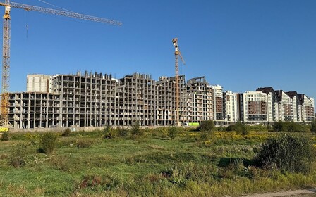 Завершили монолітні роботи у 33 та 34 будинках Синергія Сіті