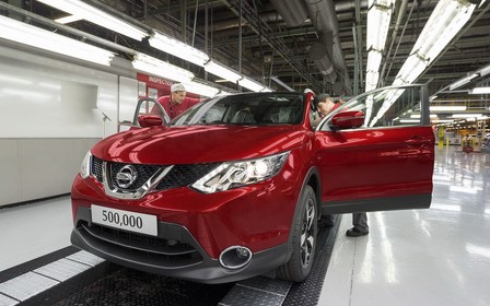 Завод Nissan в Сандерленде выпустил юбилейный Qashqai