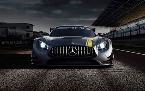 Женева-2015: первое фото Mercedes-Benz AMG GT3