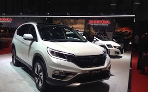 Женевский автосалон 2015 увидел обновленный Honda CR-V