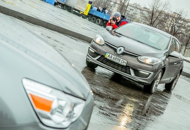 Зимовка с Renault Megane Будни фотографа