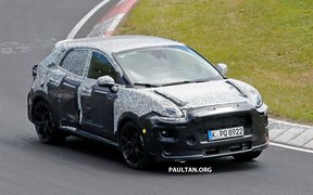 Ford Puma ST spy Ford Puma ST spy