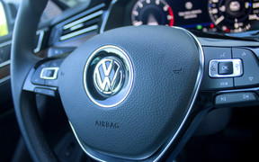 VW Passat interior