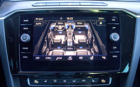 VW Passat interior