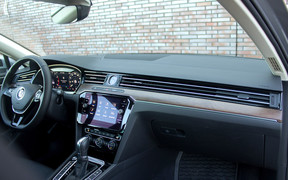 VW Passat interior