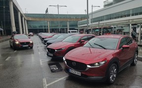 Mazda CX-30 rain