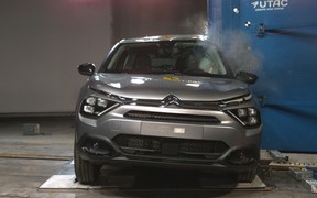 Citroen C4 crash