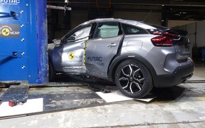 Citroen C4 crash