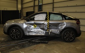 Citroen C4 crash