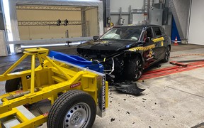 Opel Astra Crash Opel Astra Crash