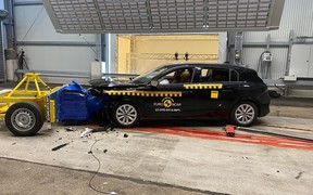 Opel Astra Crash