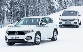 VW Touareg spy