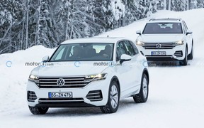 VW Touareg spy