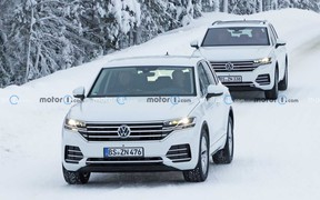 VW Touareg spy VW Touareg spy