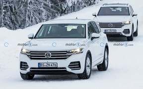 VW Touareg spy