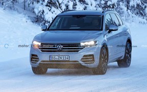 VW Touareg spy