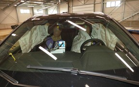 Audi Q4 e-tron crash Audi Q4 e-tron crash